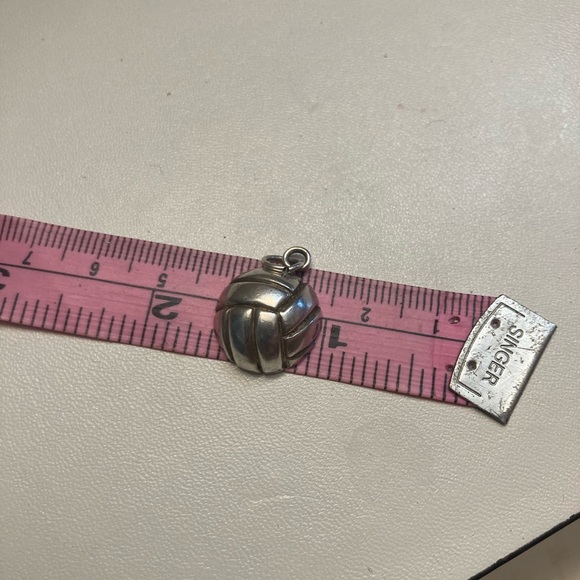 James Avery Silver Volleyball Charm - Picture 6 of 7